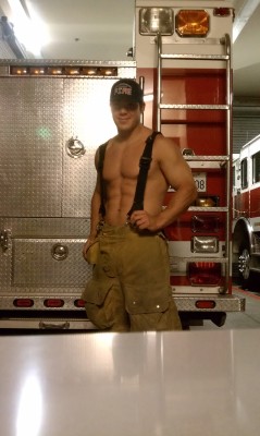 justshowitalready:  23yo fireman, He said he could fuck me at