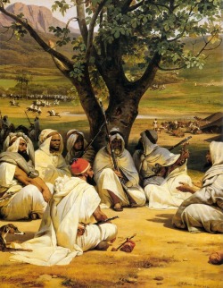 unclegrimace:  Arab Chieftains in Council (The Negotiator) Artist: