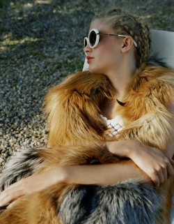 Ilse de Boer by Claire Shilland for ELLE France July 2012