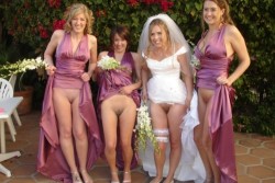 thesexualgourmet:  Wedding photo fun! http://thesexualgourmet.tumblr.com/Â  MILF &amp; Hotwife self-submissions welcomed