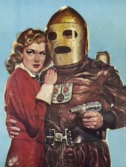 androidghost:  samwanda:  sciencefictiongallery:  Spacemen 1963