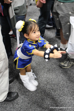 uwagoto:  armchairsuperhero:  #41 Chun Li from Street Fighter Another one that’s just so cute and perfect that I couldn’t leave it off the list. I just wonder if this little girl has actually ever heard of the Street Fighter video game series. ———————————