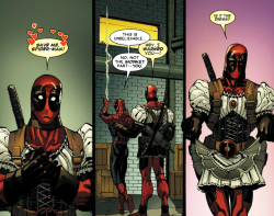 tealgeezus:  Aw, he’s so pretty <3  Deadpool is best pool.