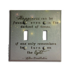 wickedclothes:  “Turn On The Light” Lightswitch Cover “Happiness