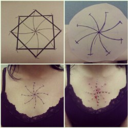 piercingbysaint:  Making piercings out… Like a boss #piercing