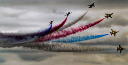 annellee:  The Black Eagles, Waddington Airshow 2012 by views