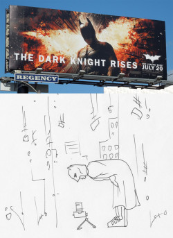 Cool Dark Knight Rises billboard! …Wait a minute…