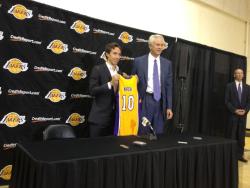 gonna have to get used to seeing nash in a purple & gold