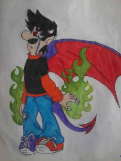 originalcharacterdisorder:  Just another pic of my OC Dragon