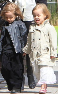 eonline:  The Brangelina Twins turn 4 today!! I mean, with Pitt