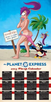 avoidingmyex:   Want one of these exclusive Futurama pinup calendars?