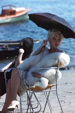 Marilyn Monroe, “Some Like it Hot,” On Set Photograph