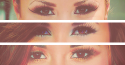 fuck-medevonne:   Demi Lovato Eye Appreciation  but you’re