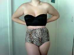 southerncharmm:  all my vintage swimsuits! I also have a pinstripe