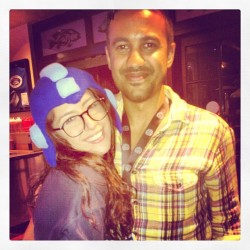 And @moshafeek !! (Taken with Instagram at San Diego Comic-Con International 2012)