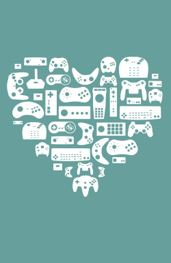 eatsleepdraw:  Controller Love  Hi this must belong to you