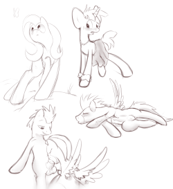 REQUESTS I DID FOR /MLP/ IT WAS A BAD IDEA but hey some art happened