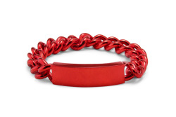 Maison Martin Margiela Red ID Bracelet