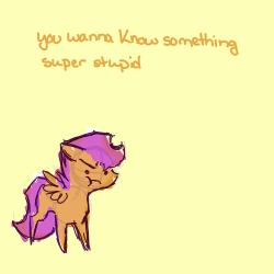 thatscootaloo:  And if my stupid mod tries a stunt like this