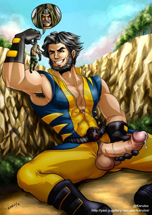 I fucking love how Karulox draws Wolverine, it’s such a perfect mix of cute and hot!!!