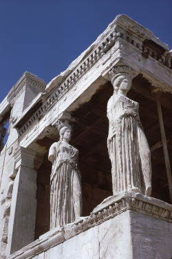aetasantiqua:  Porch of the Caryatids - The Erechtheion (by greekstifado