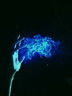 sodomyandwitchcraft:  “The blue fire is within us at all times.