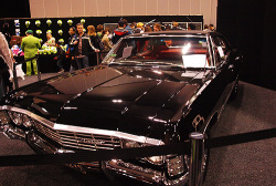 pineappledean:  a-more-profound-bond:   The Impala at Oz Comic-Con,