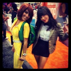 My Eleven, @thaliaaaaaaaa! #sdcc #whenyouhaveastrangertakeaphotoandtheyallturnoutblurry (Taken with Instagram)