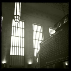 First time on Amtrak. I like train stations. 