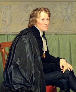 Portrait of Bertel Thorvaldsen - Christoffer Wilhelm Eckersberg