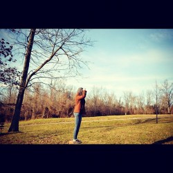 #throwback #old #park #fall #leaves #outdoors #girl #like #follow