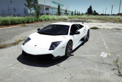 automotivated:  Lamborghini Murcielago SV ‘White Wing’ PUR
