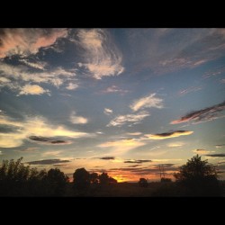 #landscape #sunset #sky #pretty #iphoneography #like  (Taken