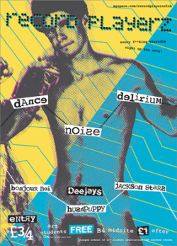 Flyer archive for the GSA thursday nightclub legend that was