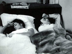  Françoise Fabian and Jean-Louis Trintignant in Ma nuit chez