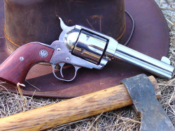 firearmsblog228:  first-in-firearms:  Ruger Vaquero. I love revolvers,