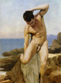 joselito28: collectionganymede:   Bouguereau: TheBather-(1879)