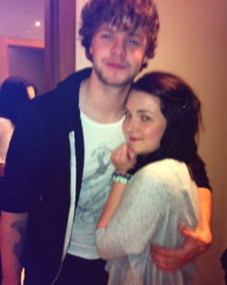 Me & Jay in Glasgow. Ignore me I was out of my face &