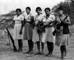 fuckyeahmarxismleninism:  Revolutionary women in El Salvador