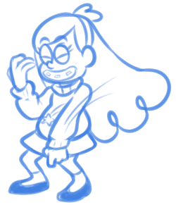 uh this was supposed to be mabel air guitaring but it just looks