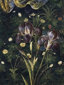 finethankyouandyou:   Primavera, ca. 1482 (detail) Sandro Botticelli