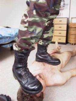 MEN IN BOOTS, BOOT LICKING, TRAMPLING, CRUSHING >>>Â LICKMYBOOTSFAGGOT.TUMBLR.COM