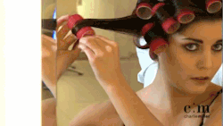 femininhairdos:  Roller setting is now the more popular method for