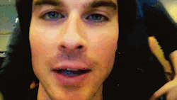 niansomerhalder:  Kiss ♥ Ian Somerhalder 