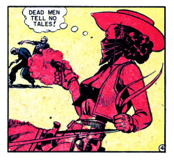 “The Lady Longrider” - Saddle Justice (EC) #6, 1949. pencils