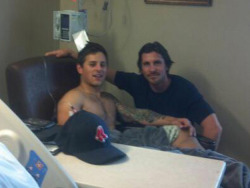 thedailywhat:  Surprise Visit of the Day: Christian Bale has