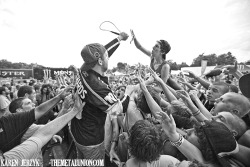 themetalunion:  The Ghost Inside Warped Tour Mansfield, MA Photo: