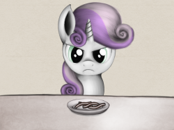 askpissybelle:  Why do I have a plate of bacon? Ponies don’t