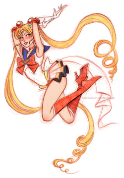 wonderwomanv2:  elasmosaurus:  She is the one named Sailor Moon.