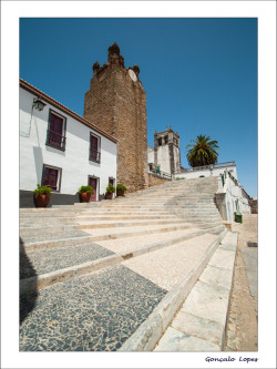 handa:  Tower clock, a photo from Beja, South | TrekEarth